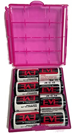 8X EVE ER14250 1/2AA 3,6V Batterien Li-SOCL₂ Lithium-Thionylchlorid Nicht wiederaufladbar
