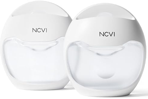 NCVI Muttermilchsammler 70 ml, Milchfänger, Brustschalen schützen wunde Brustwarzen beim Stillen, wiederverwendbarer Muttermilchschutz, tragbare Stillbecher, diskret, BPA-frei, 2er-Set