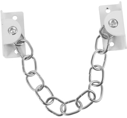 GALPADA Cerraduras De Cadena Para Puertas Cerraduras De Seguridad De Acero Inoxidable Pesillos Antirrobo Para Ventanas y Puertas Interiores