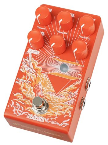 Klowra Verdict polyfonisk oktavpedal och stigningsväxlare för gitarr och bas, suboktav och övre harmoni, synth och organemulering med frys, sväll, filter och avregistrera