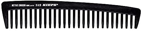Kiepe Peigne en carbone - Peigne à mèches - Fabriqué en Italie