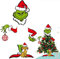 Decorazione per albero di Natale Grinch, divertente decorazione natalizia, decorazione per albero di Natale, decorazione natalizia