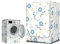 Washing machine protection cover，Washing Machine Cover Waterproof Front Load Washer Dryer Machine Cover Protector Washer,blue(L- 10.5-12kg)