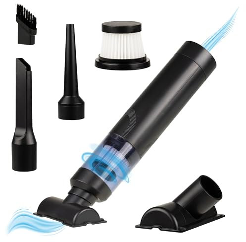 Aspirabriciole Senza Fili Potente - 9000 Pa potenza nominale 120 Watt- Aspirapolvere Auto Potente con capacità 0,4 litri ricarica type C con Accessori 3 in1