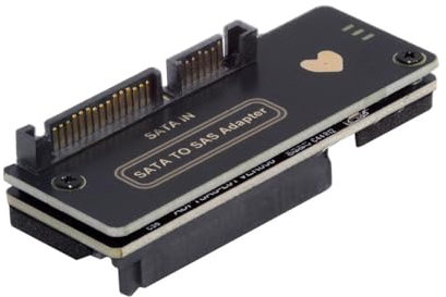 cablecc Adattatore RAID SAS-SATA 29 pin SFF-8482 a 7+15 unità disco rigido 22 pin con chipset e porta di alimentazione