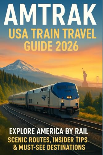 AMTRAK USA TRAIN TRAVEL GUIDE 2026 (Full-Color) New-Edition: Your key to unlocking a world of unforgettable adventures