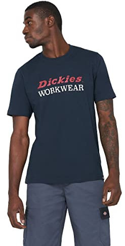 Dickies - T-Shirt for Men, Pack of 3 Rutland Tees, Better Cotton Initiative, Assorted Colours, XL