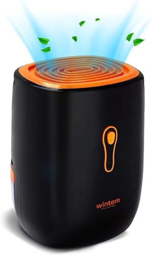 Deumidificatore Silenzioso e Portatile per Casa e Bagno, Assorbi Umidità con Autospegnimento, Serbatoio 750ml, Risparmio Energetico, Ideale contro Muffa e Umidità, Garanzia Italia