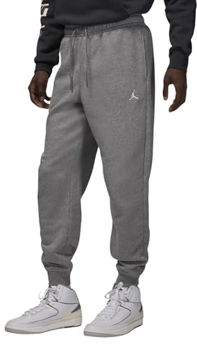 NIKE Jordan Pantaloni da Uomo in Fleece Brooklyn Grigio Taglia S Codice FV7277-091