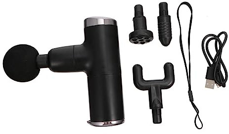 Gatuida Massagegerät Für Muskeln Mit Köpfen Muskelentspannungsgerät Fitnessmassagegerät Mit Variablen Geschwindigkeitseinstellungen Werkzeug Zur Durchblutungsanregung Und