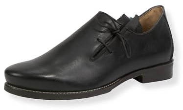 Stockerpoint Men's Watson Oxford Shoe, Black waxed, 10 Men