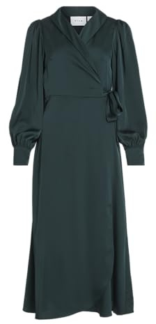 Vienna Ravenna L/S Ankle WRAP Dress-NOOS