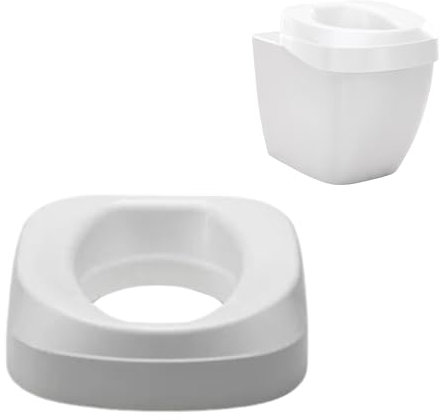 Elevador para Inodoro. Elevador WC Adulto. Alzador WC Adultos. Adaptador WC adultos. Elevador para Inodoro. Fácil de montar. Elevador WC 10 cm. Calidad Ortopédica.