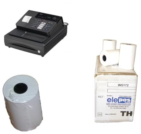 Thermal Till Rolls to Fit Casio SE-G1 SEG1 SEG-1 Cash Register (20 Rolls)