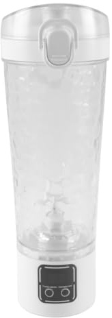 Hoite Electric Protein Shaker, 700ml, USB Rechargeable Shake Mixer, Premium Protein Shaker for Fitness, Sports, Yoga（white）