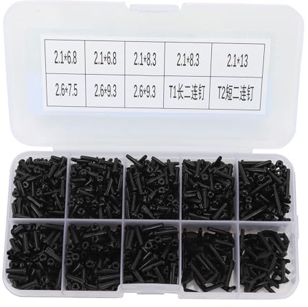 Ausla Badminton Protector Set, Herramienta de Reparación y Reemplazo de Raqueta con Ojalillos de Nylon, Accesorios para Tenis, Bádminton, Squash y Racquetball