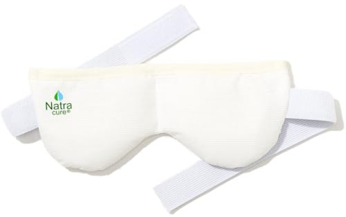 NatraCure Steam Heated Eye Mask – Warm Compress for Eyes, Microwavable for Dry Eyes, Stye Eye Treatment, Heated Eye Masks for Dry Eyes, Steam Eye Mask for Dry Eyes - 417SB RET