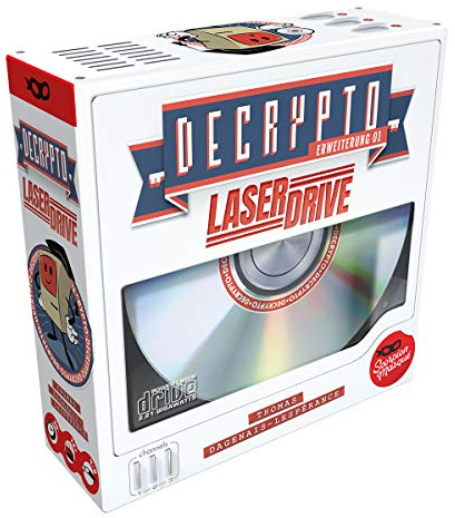 Le Scorpion Masque Asmodee Decrypto – Laser Drive, förlängning, festspel, gissningsspel, tyska