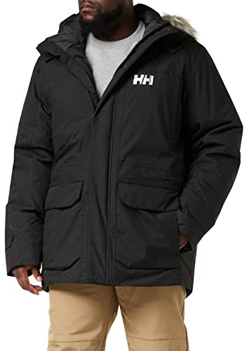 Helly Hansen Montes Parka Down Jacket, Hombre, Negro, M