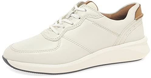 Clarks Zapatillas Deportivas Un Rio Sprint para Mujer, Combinación Blanca, 37 EU