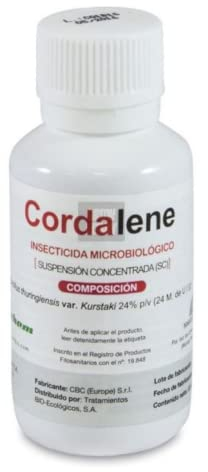 GROWMANIA Cordalene 30 ML | Protección contra Orugas Ecológico | Protege Todo Tipo de Cultivos y Plantas de Plagas | Bacillus Thuringiensis | Respeta Animales, Medio Ambiente y Personas