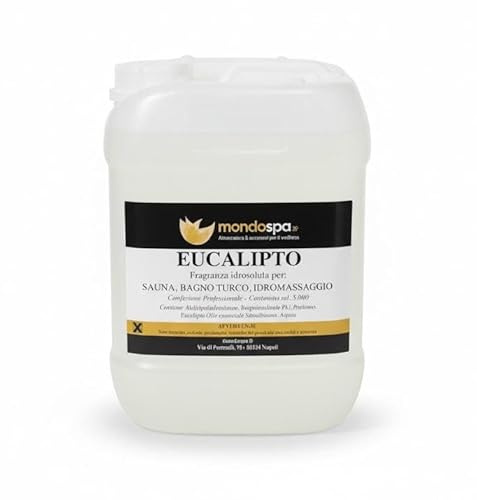 Olio essenziale sauna e bagno turco (5 L, eucalipto)
