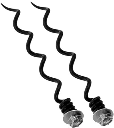 TIDTALEO Broca Espiral Metálica Para Sacacorchos 2 Piezas Kit Repuesto De Metal Resistente Para Reparación De Sacacorchos Uso Vino Accesorio Práctico