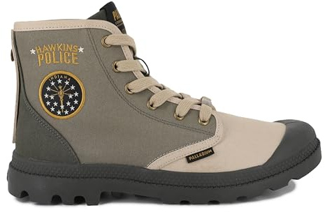 Palladium Mixte Pampa Hawkins Police Ankle Boot, Dusky Green, 43 EU