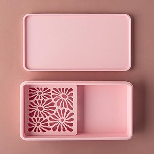 Boîte à tarauds en fécule de maïs pour argile polymère, récipient à poudre anti-fuite, outil anti-adhésif pour couper l'argile polymère, récipient à amidon de maïs, boîte à outils pour poterie