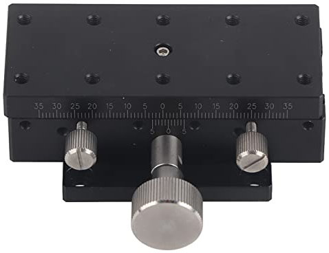 SYH&AQYE SPXDTS90 Manual Sliding Stage, Dovetail Manual Trimming Platform Fine Tuning Slide Stage Replace for XDTS90 Optical Instruments, Measuring Devices, Medical Equipment