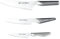 Cuchillos Global G-458110/AB Set Kiritsuke, cuchillo para verduras, cuchillo multiusos