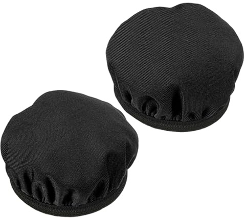 Housses de Casque en Tissu – Coussinets élastiques, protège-Oreilles Souples | Coussinets en Tissu Respirants et lavables, Housses réutilisables pour entraînement en Salle, équipement d'entraînement,