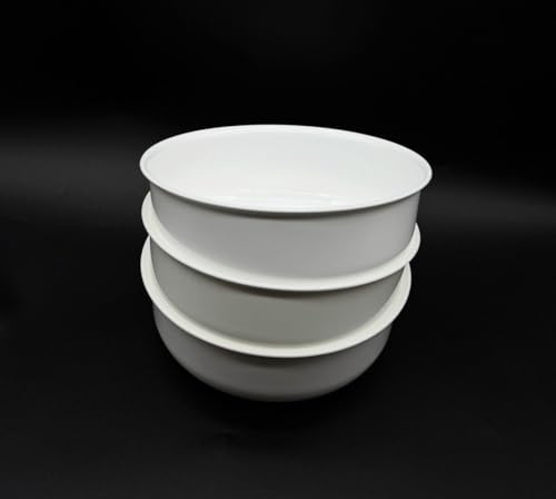 Kimmel Ciotola 17 cm 3 pezzi in set bianco