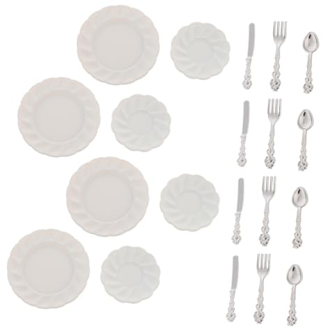minkissy Accessori Per Case Delle Bambole In Miniatura Mini Stuff Stoviglie Per Cucina Per Case Delle Bambole Stoviglie Per Cucina In Miniatura Accessori Per Sala Da Pranzo