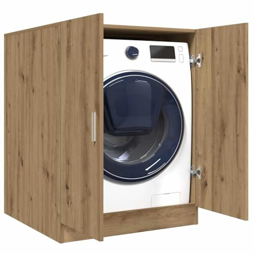 Mobile per Lavatrice Rovere Artigianale 70,5x71,5x91,5 cm,Casa e Giardino,Accessori elettrodomestici,Accessori lavatrici e asciugatrici,Accessori per lavatrici e asciugatrici-856641