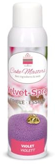 Velvet-Spray Lila Violett 250 ml Samt-Effekt Farbspray Sprühfarbe Dessert Farbe