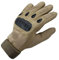 OUTLETISSIMO ® Motorradhandschuhe Unisex Touchscreen an den Fingern mit Knöchelschutz Motorrad Cross ATV BMX MTB Fahrrad Enduro Braun Kunstwildleder Größe XL