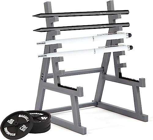 COLEESON Squat Rack pennhållare, träningsutrustning minipennhållare, gymtillbehör, gåva till fitnessentusiaster och tyngdlyftningsfans, ny och kreativ present (A)