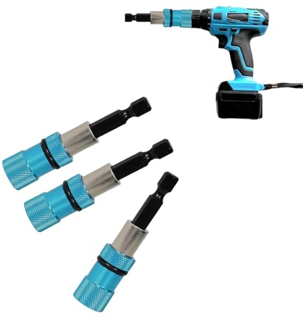 Homefantasy 3 Pezzi Porta Inserti per Avvitatore,Punte per Cartongesso,Portainserti Magnetico,Porta Inserti Magnetico,Inserto Avvitatore,per Avvitatori a Batteria, Trapani