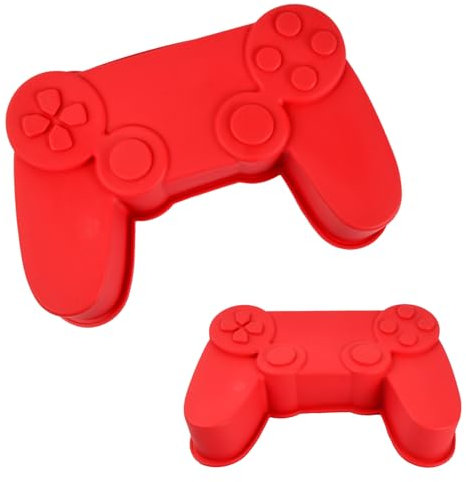 Futuhada Moules en Silicone pour Manette de Jeu, contrôleur de Jeu, Moule à gâteau, Moule en Silicone 3D, Moule de Cuisson de gâteau, Mousse, , moules de Cuisson, gelée, Dessert, Savon, Anniversaire