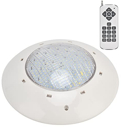 CHICIRIS Lampada Subacquea IP68 per Piscina a LED RGB a Parete per Piscina Dell'hotel, Materiale Plastico (35W)