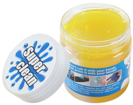 Durlo Gel de Limpieza de Coche, para teclados de PC, Detalles de Coches y electrónicos, 160 g