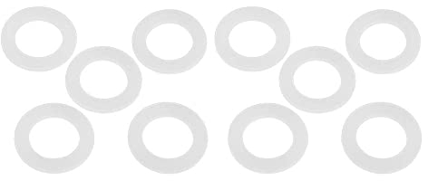 10 Stücke O-ringe Silikondichtring Dichtung Flache Auflage Schlauchdichtung Warmwasserbereiter Silikondichtung