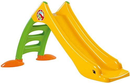 Dohany 2in1 Kinder Rutsche Wasserrutsche freistehend Rutschlänge 120cm gelb/grün