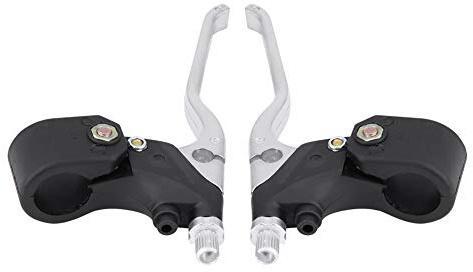 Bromshandtag, 1 par universellt aluminium + plast 22 mm/7/8 tum styre bromshandtag för 47 49 mini ficka dirt bike ATV