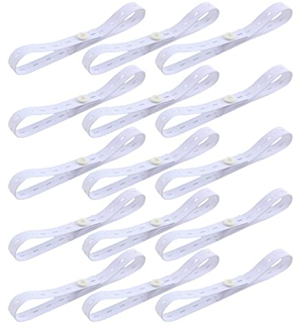 Toddmomy 15 Stücke Baby Windel Befestigungselemente Einstellbare Elastische Windel BESTILTE Gurtschnallen Ersetzt Windel Pins Windel Gürtel Unterstützung für Säuglings Kleinkind