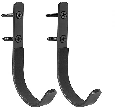 MiOYOOW Edelstahl Wandhalterung, Waffen Wandhalterung Waffenhalter Schrotflintenhaken für Alle Gewehre Schrotflinten Bogenschießen