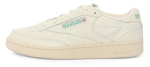 Reebok Unisex Club C 85 Vintage Sneaker, Chalk Alabaster Maroon