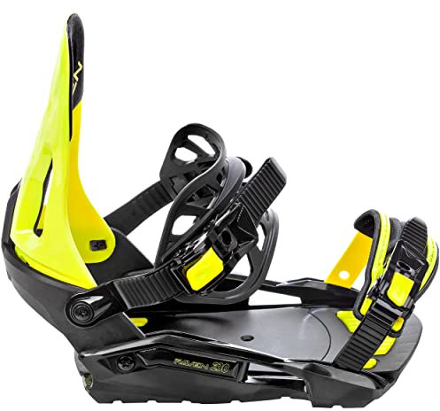 RAVEN Fijaciones para snowboard s230 (M/L, lima)
