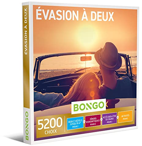Bongo Évasion à Deux Coffret Cadeau Unisex-Adult, Multicolore, Taille Unique
